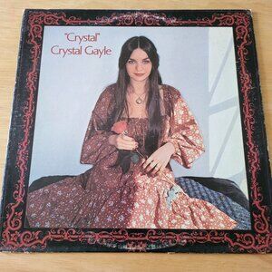 CRYSTAL GAYLE Crystal LP 1976 United Artists Records UA-LA614-G Country Pop LP6